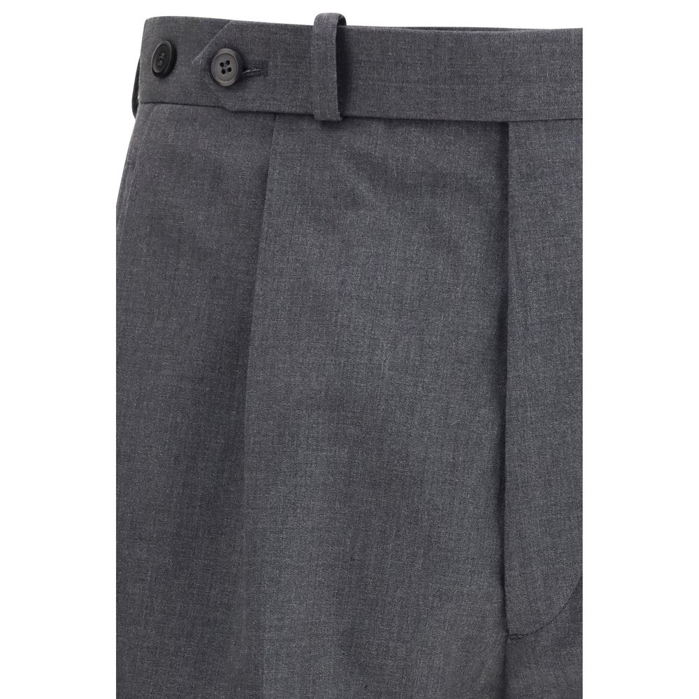 Gray Wool Oves Aries Dress Pants