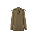 Bicolor Cotton Pattern Shirt