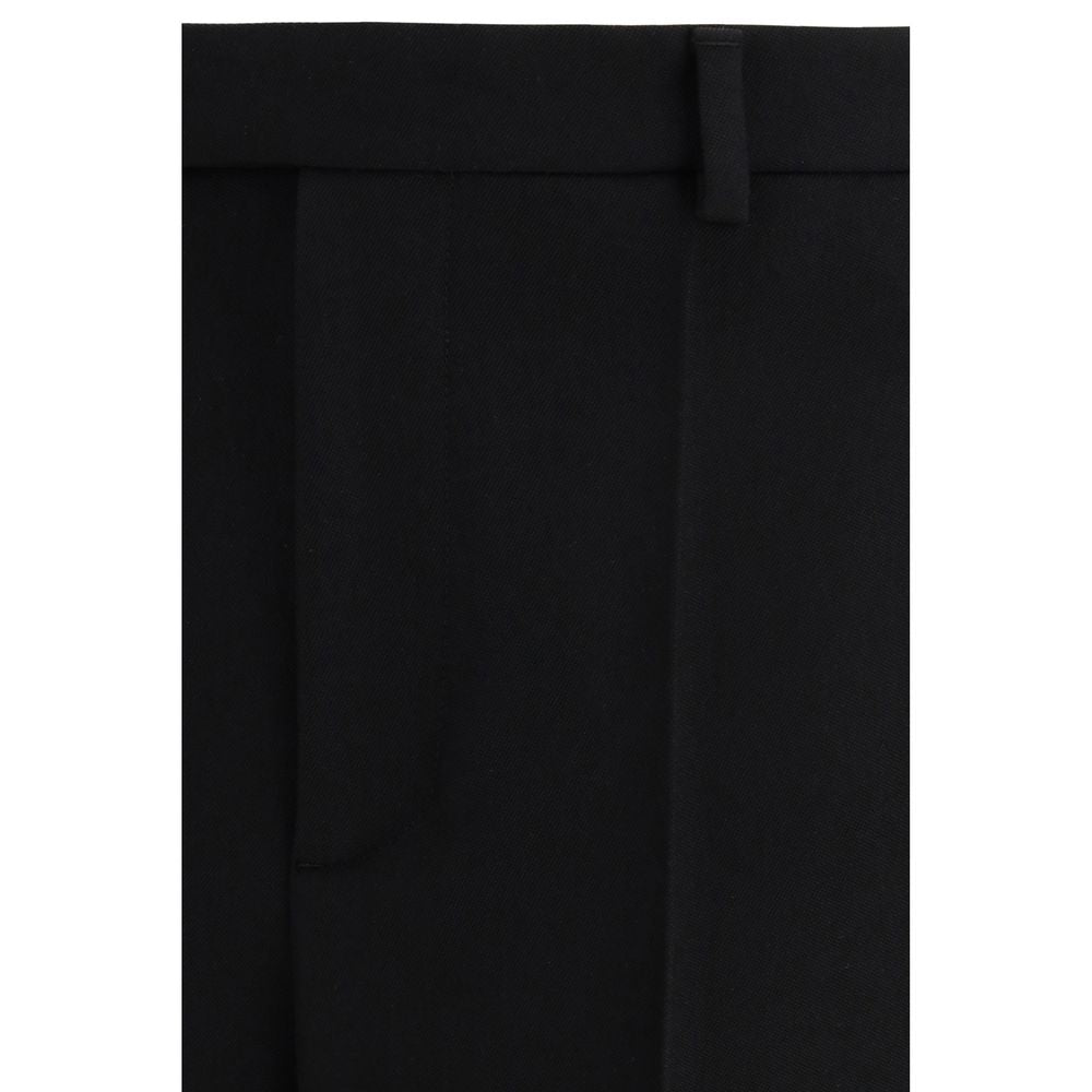 Black Wool Oves Aries Dress Pants