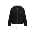 Black Polyester Shell Jacket