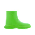 Bicolor Rubber Ankle Boots