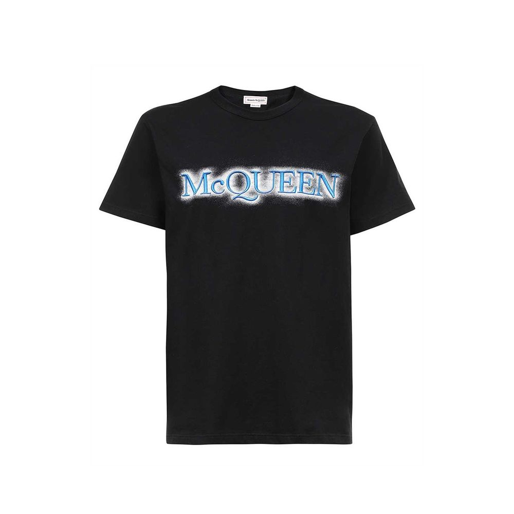 Black Cotton T-Shirt