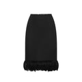 Black Silk Skirt