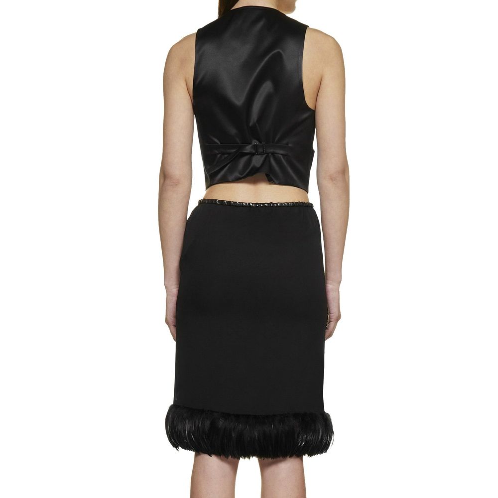 Black Silk Skirt