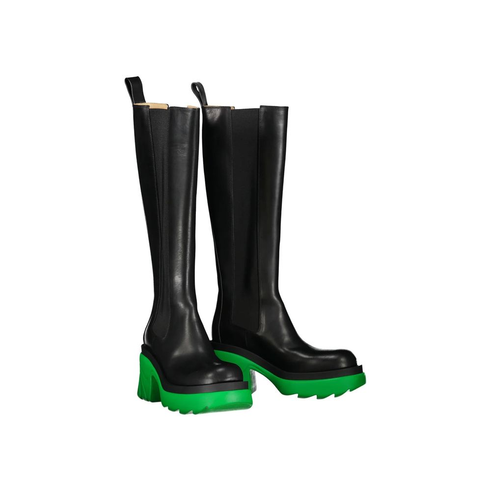 Black Leather Boots