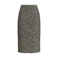 Multicolor Polyamide Midi Skirt