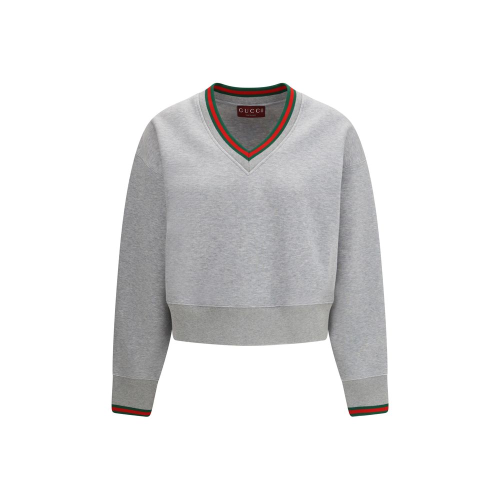 Gray Cotton Sweatshirt