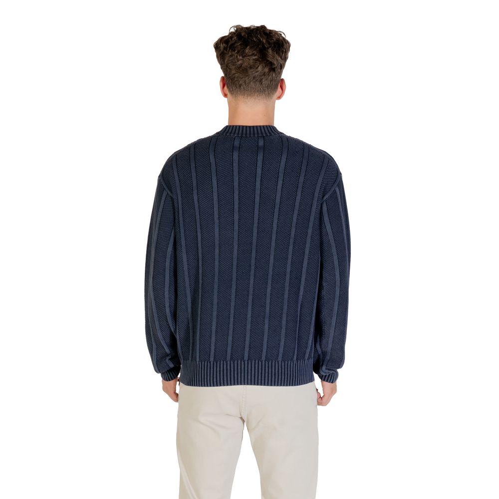 Blue Cotton Sweatshirt