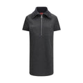 Gray Cotton Casual Dress