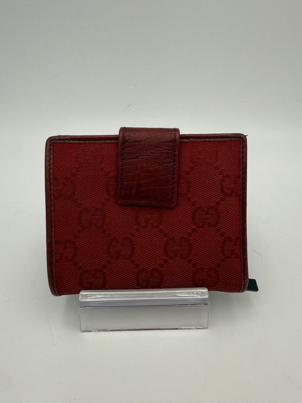 GUCCI GG Canvas Compact Wallet