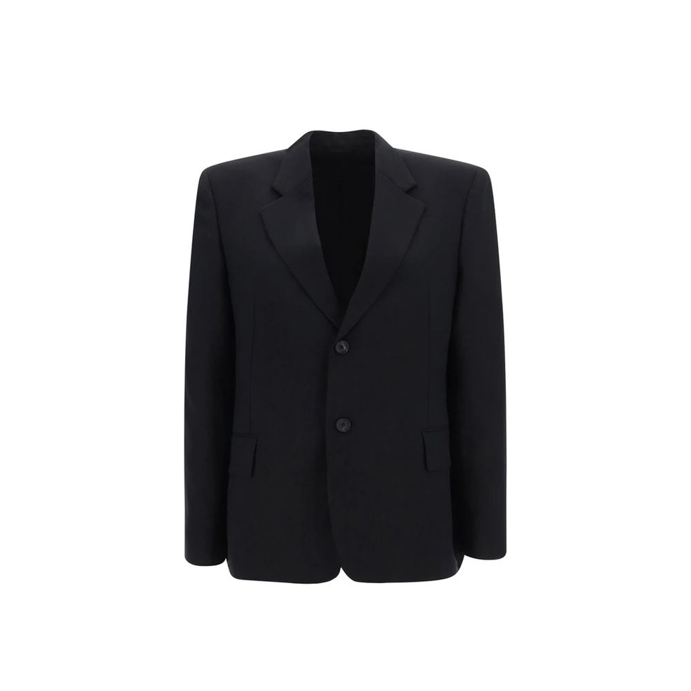 Black Wool Blazer