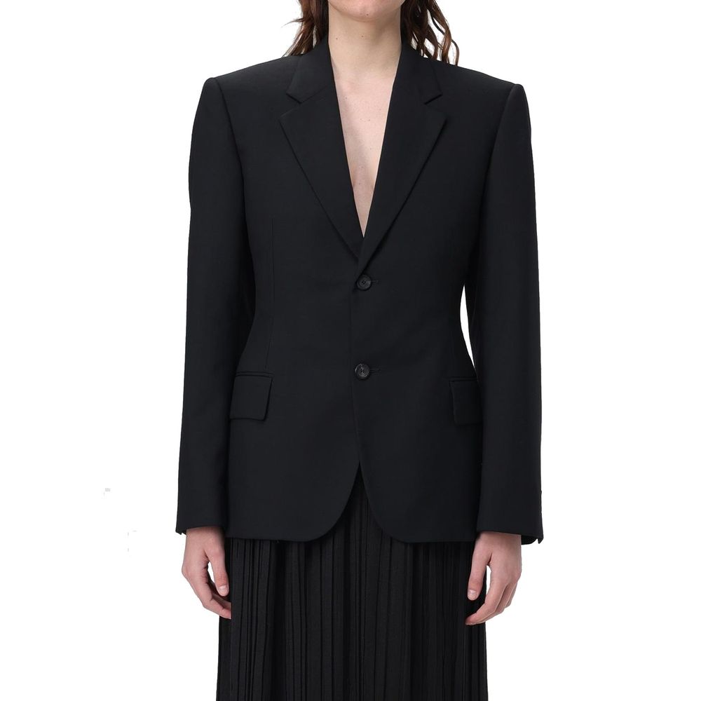 Black Wool Blazer
