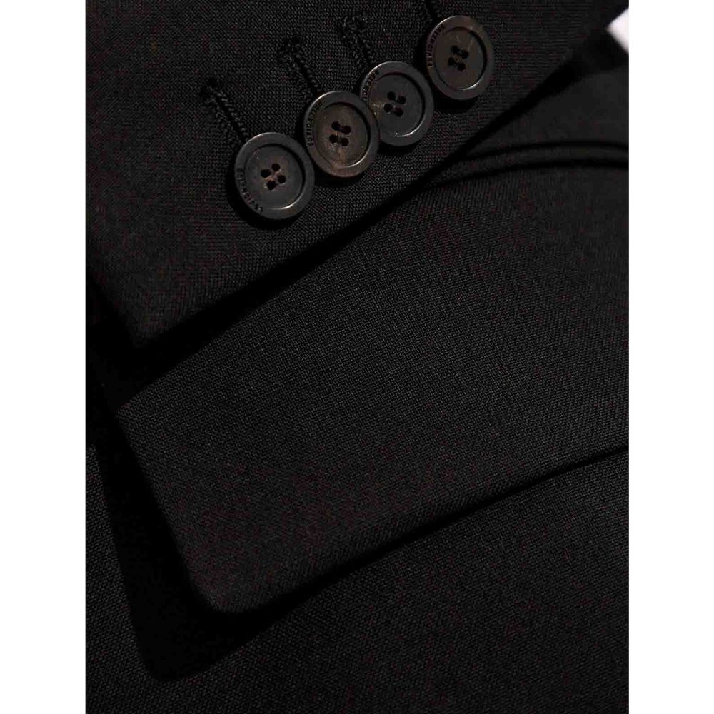 Black Wool Blazer