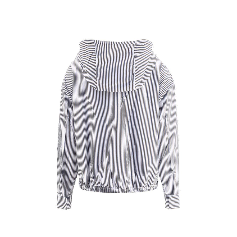 Blue Polyamide Shell Jacket