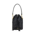 Black Calf Leather Bos Taurus Backet Bag