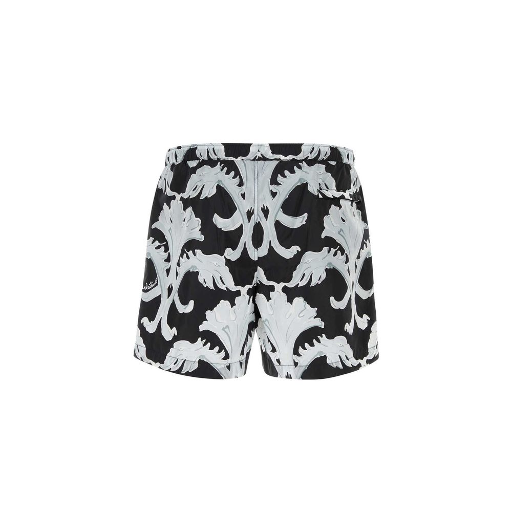 Black Polyamide Swim Shorts