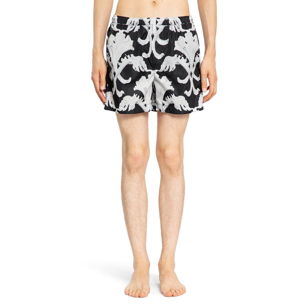 Black Polyamide Swim Shorts