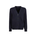 Blue Cotton Cardigan