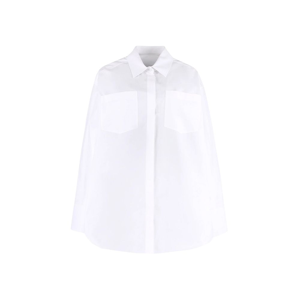 White Cotton Dress Shirt