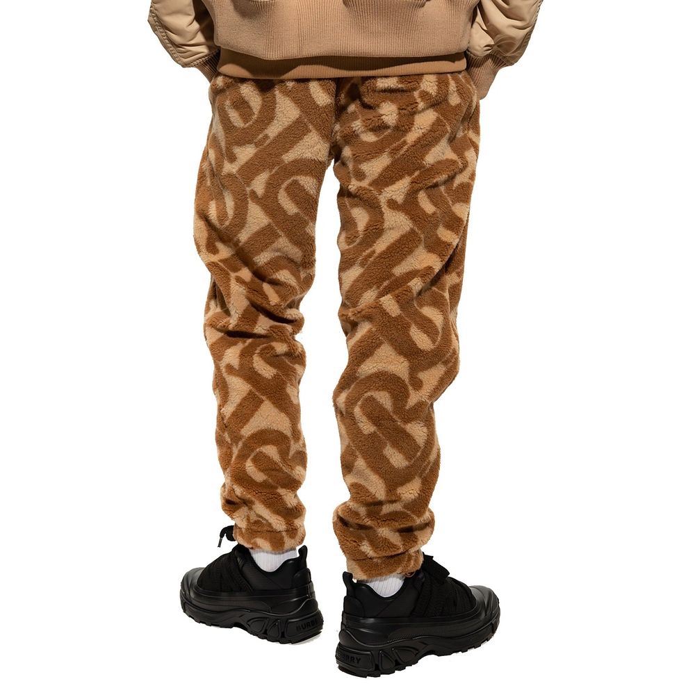 Brown Polyester Pants