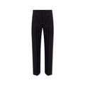Blue Cotton Dress Pants