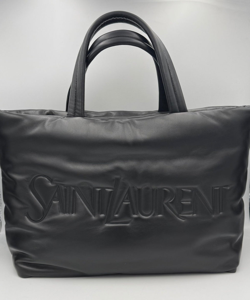 SAINT LAURENT Shopping Bag Large in Lambskin