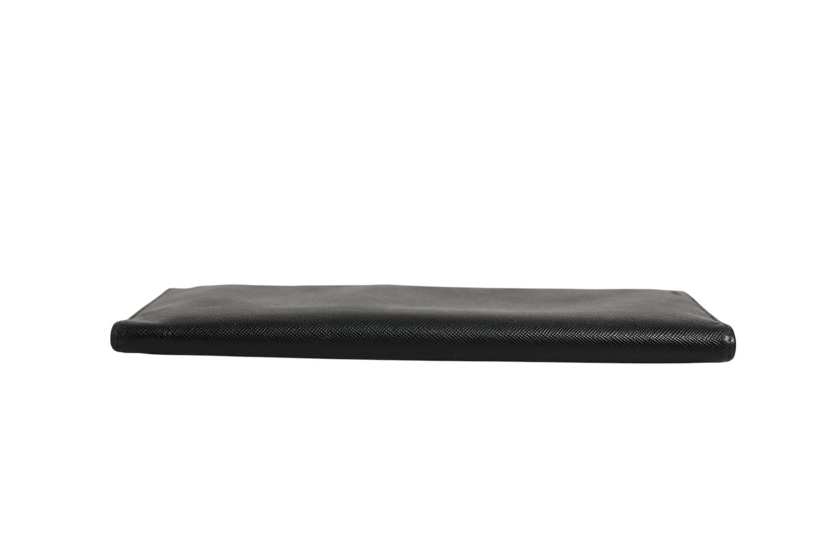 Saffiano Leather Slim Card Holder Wallet