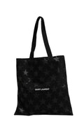 Rive Droite Black Tote Bag With Star Print Tote bag