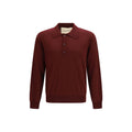 Bordeaux Wool Oves Aries Polo Shirt