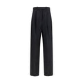 Black Wool Oves Aries Dress Pants