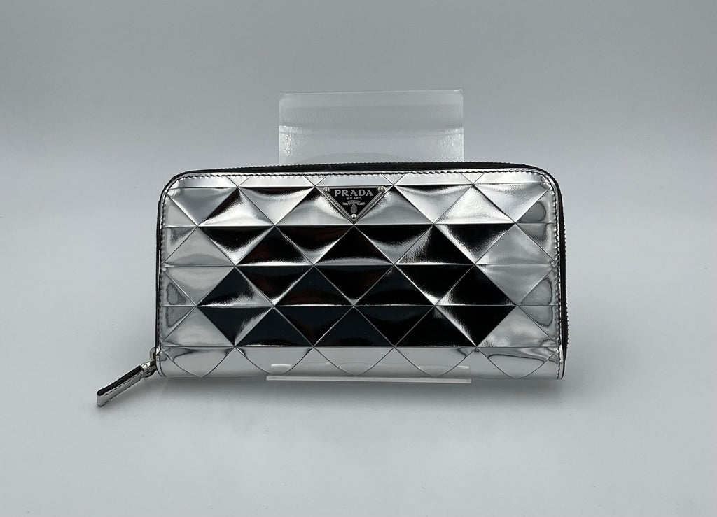 PRADA Laminated Leather Wallet
