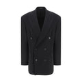 Black Wool Oves Aries Blazer