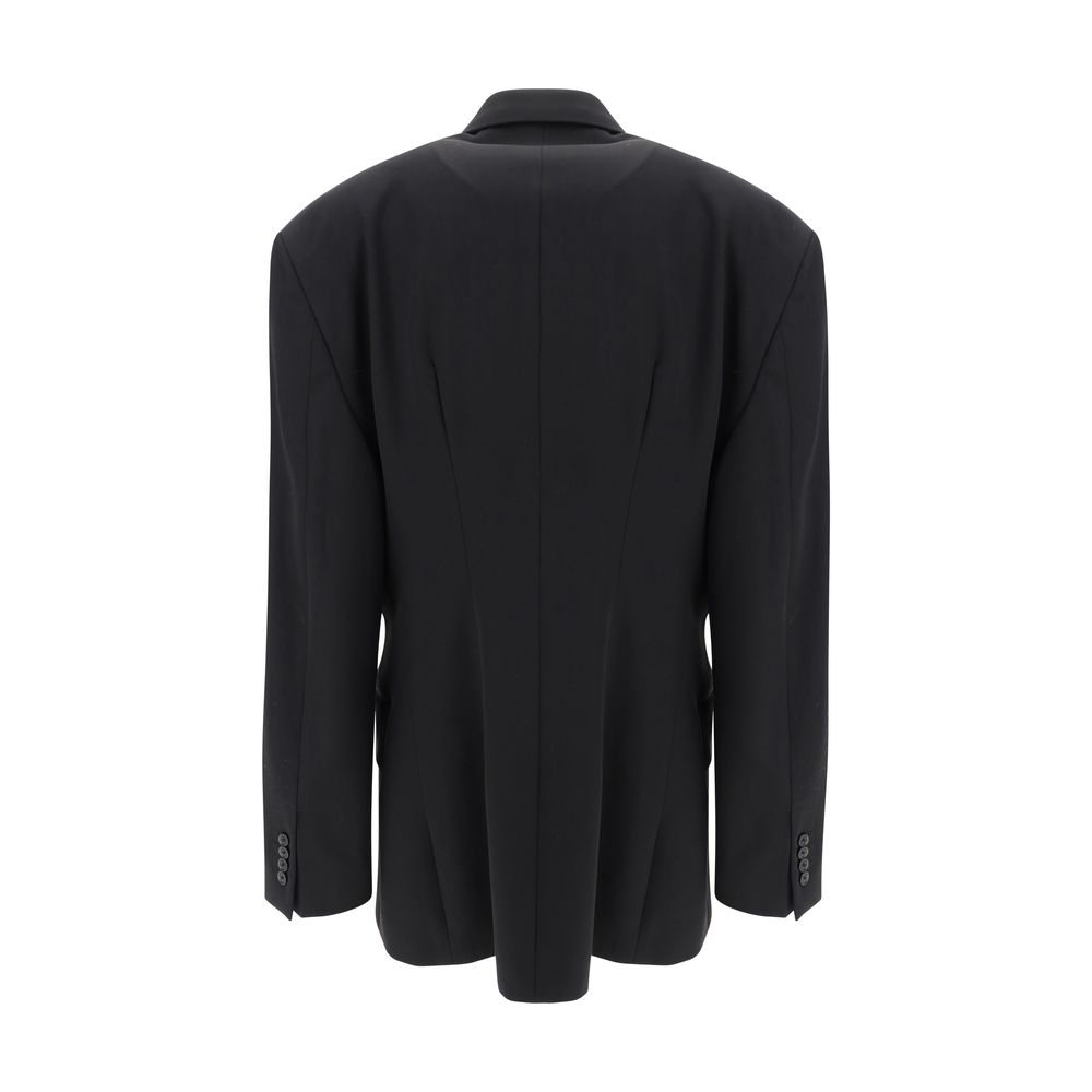Black Wool Oves Aries Blazer
