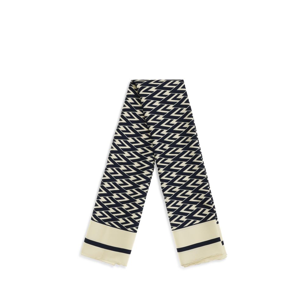 Beige Silk Scarf