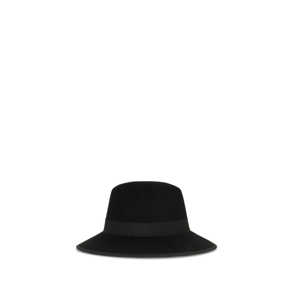 Black Cotton Fedora