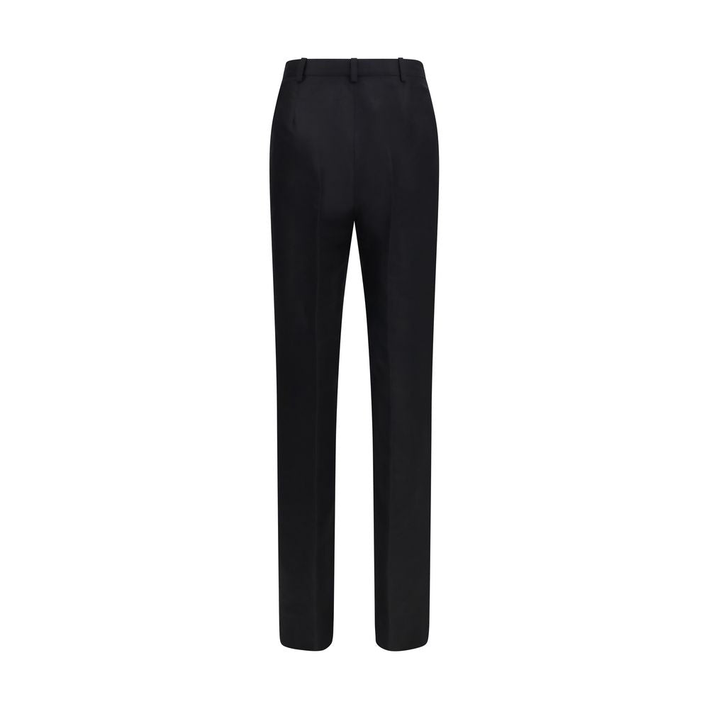 Black Silk Dress Pants