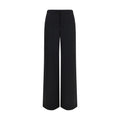 Black Wool Oves Aries Casual Pants