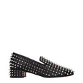 Black Leather Slip-On Loafers