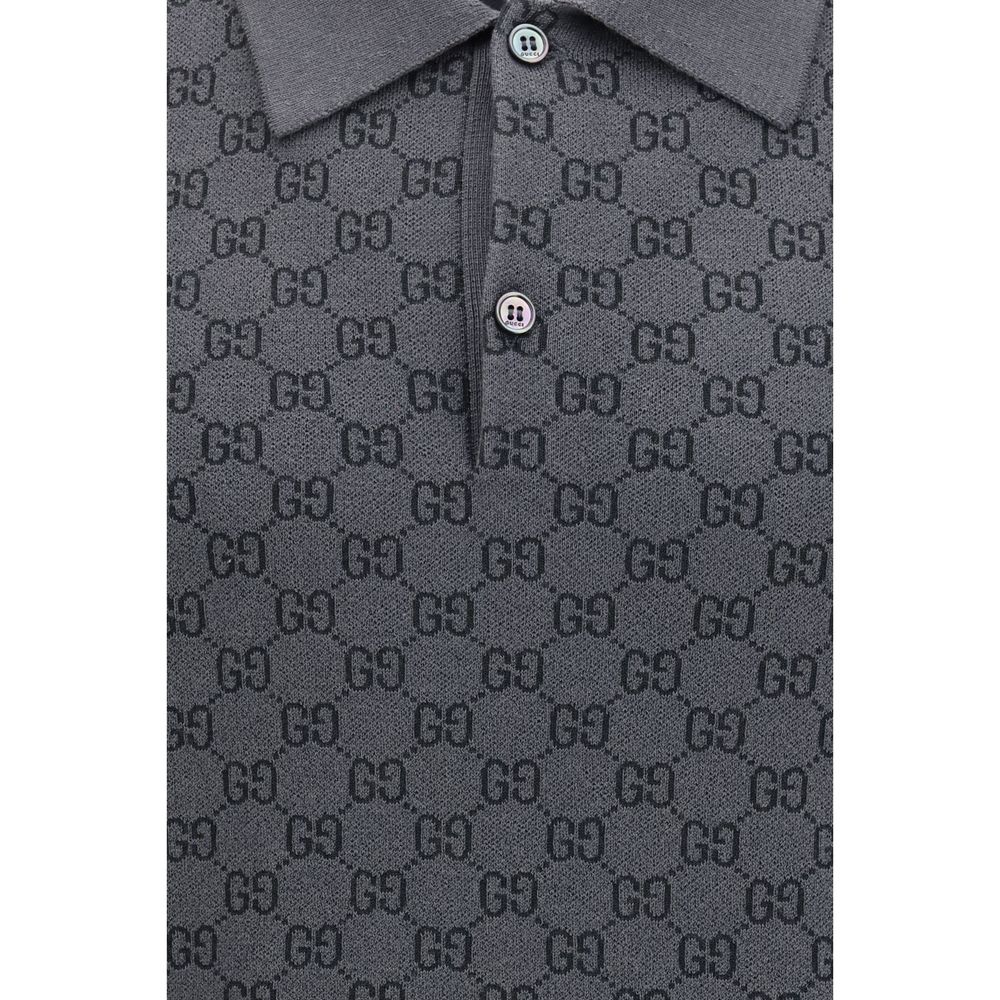 Gray Lamb Ovis Aries Polo Shirt