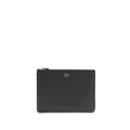 Black Calf Leather Bos Taurus Clutch Bag