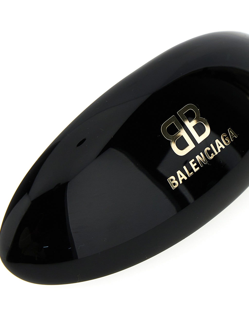 Black Other Fibres Hair Clip