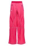 Fuchsia Polyamide Athletic Pants