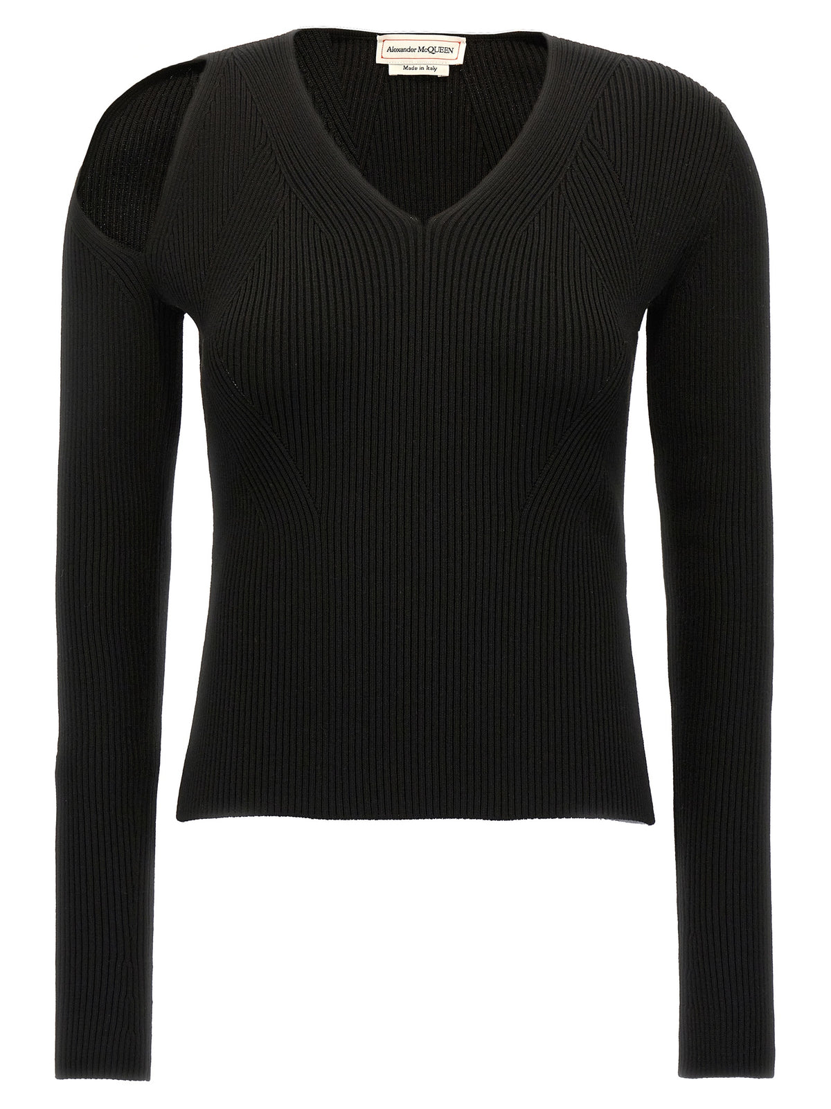 Black Wool Cardigan