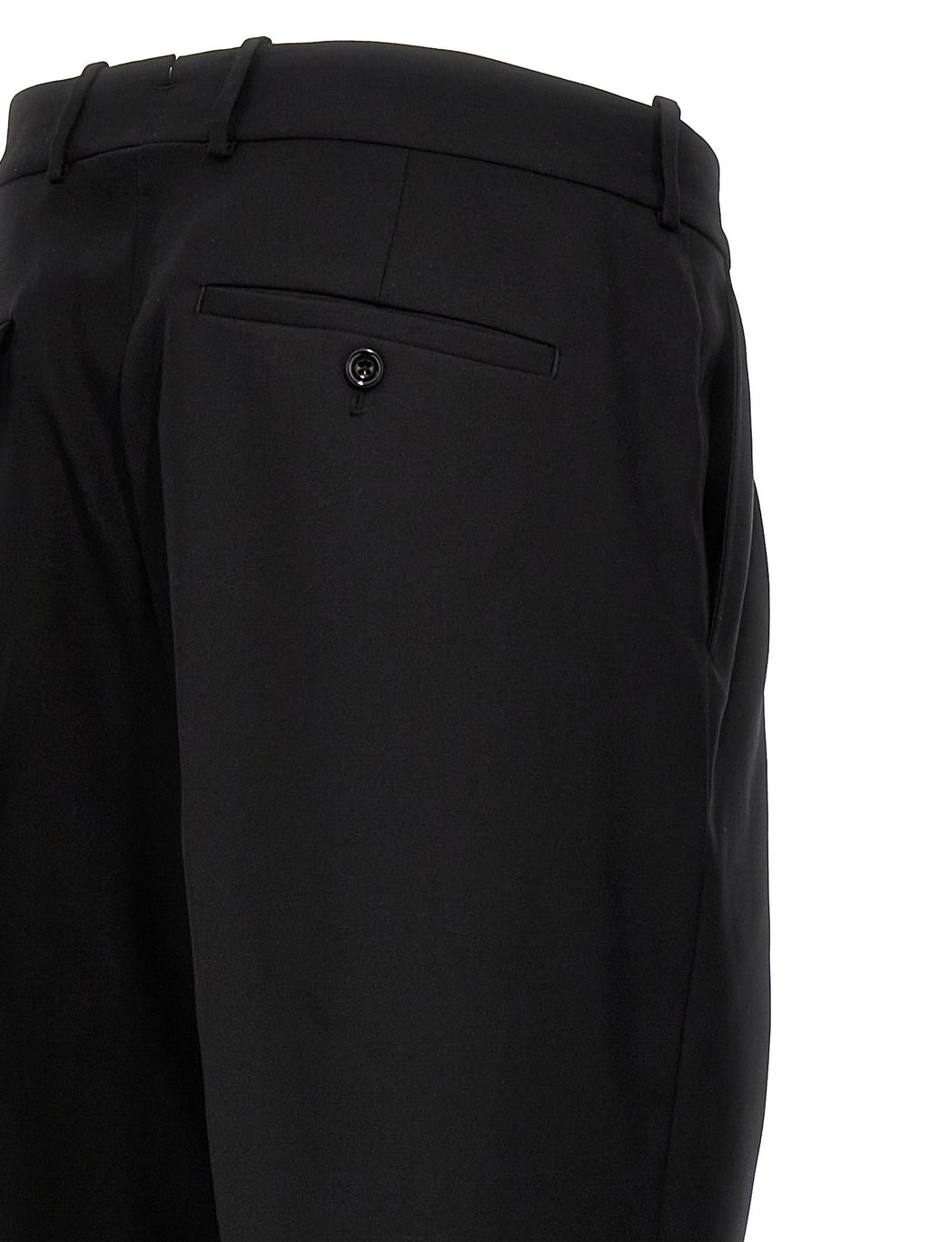 Black Wool Dress Pants