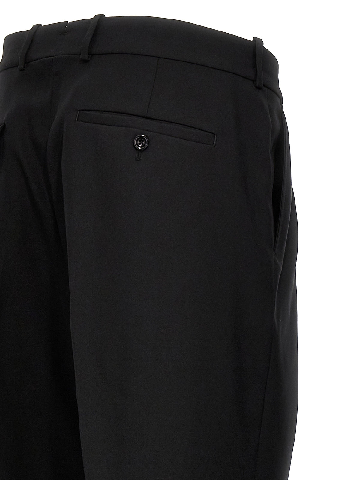Black Wool Dress Pants