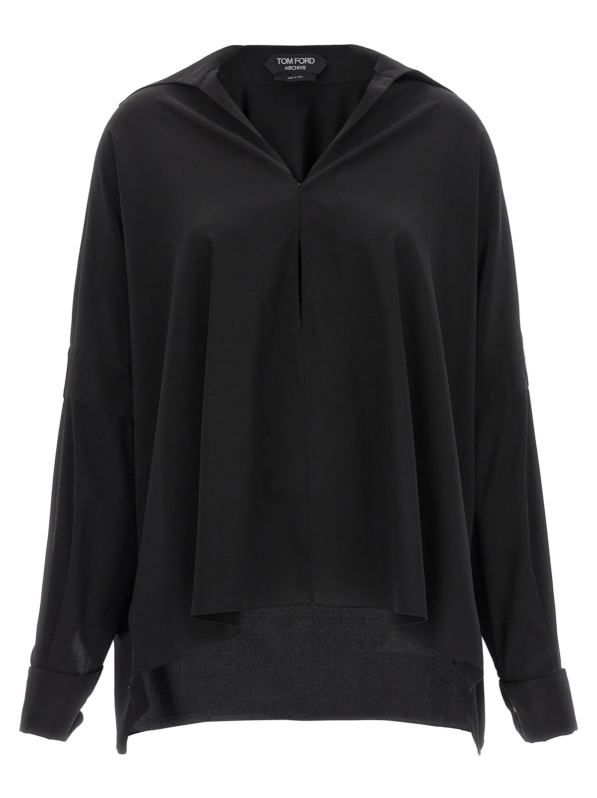 Black Silk Blouse