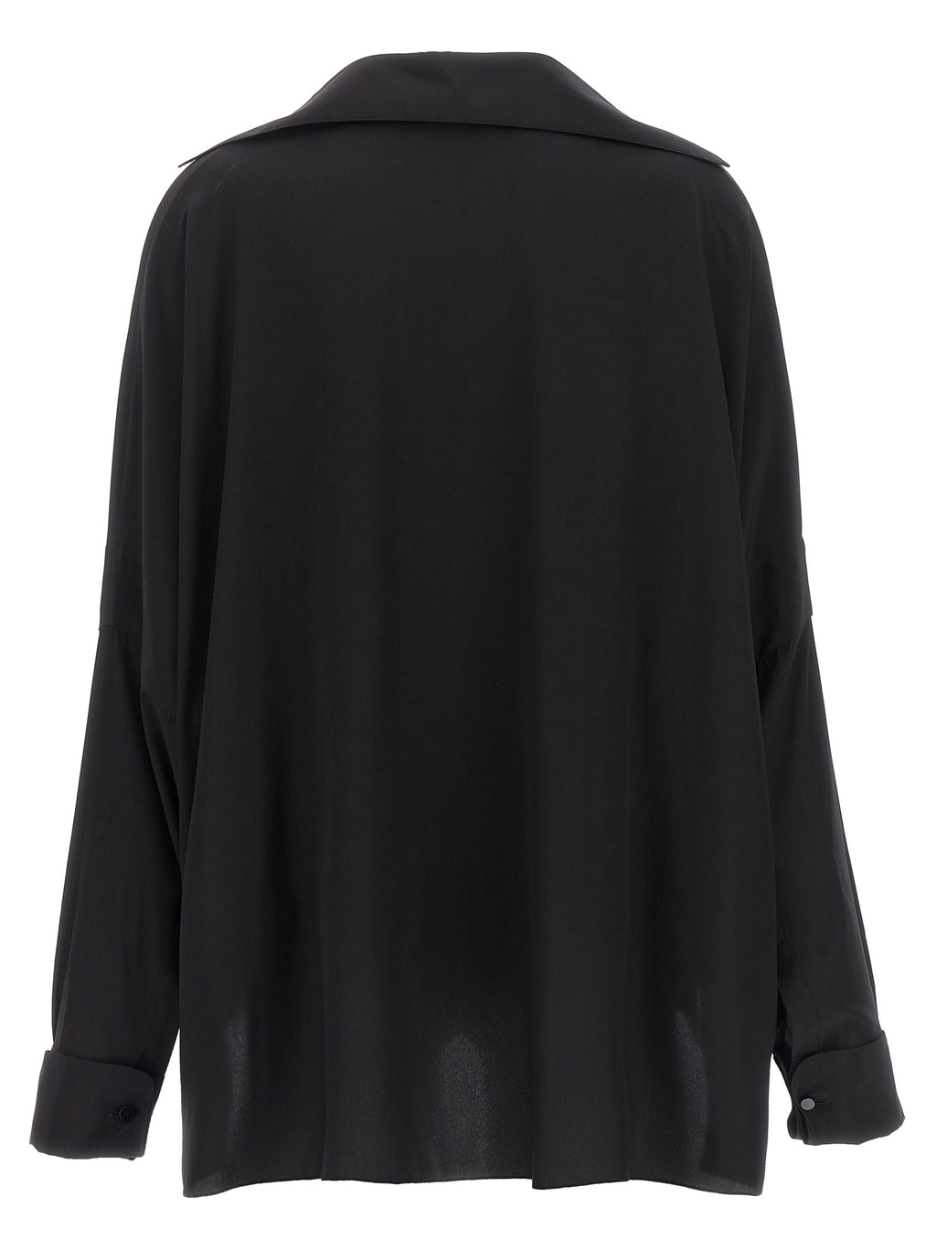 Black Silk Blouse