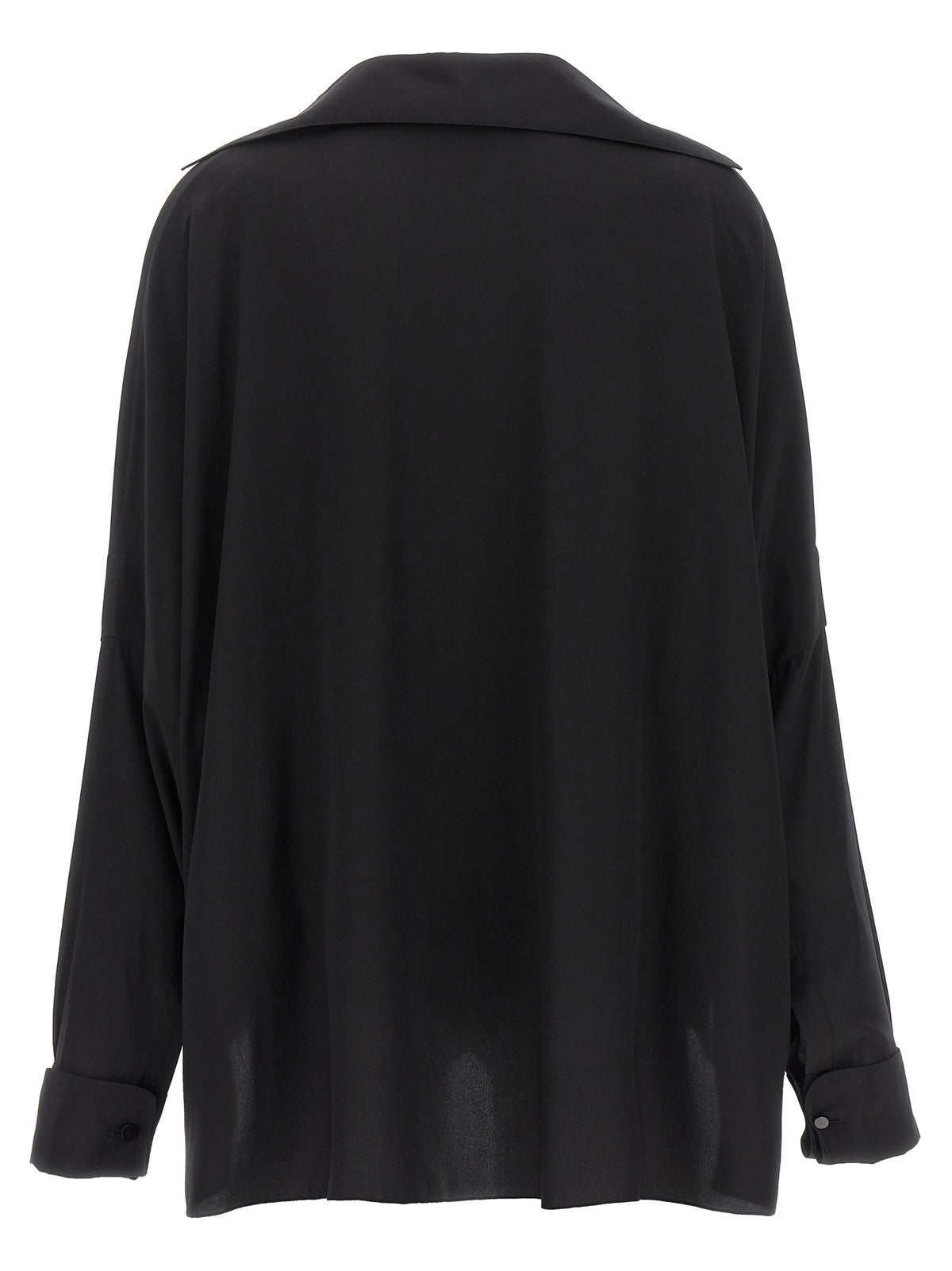 Black Silk Blouse