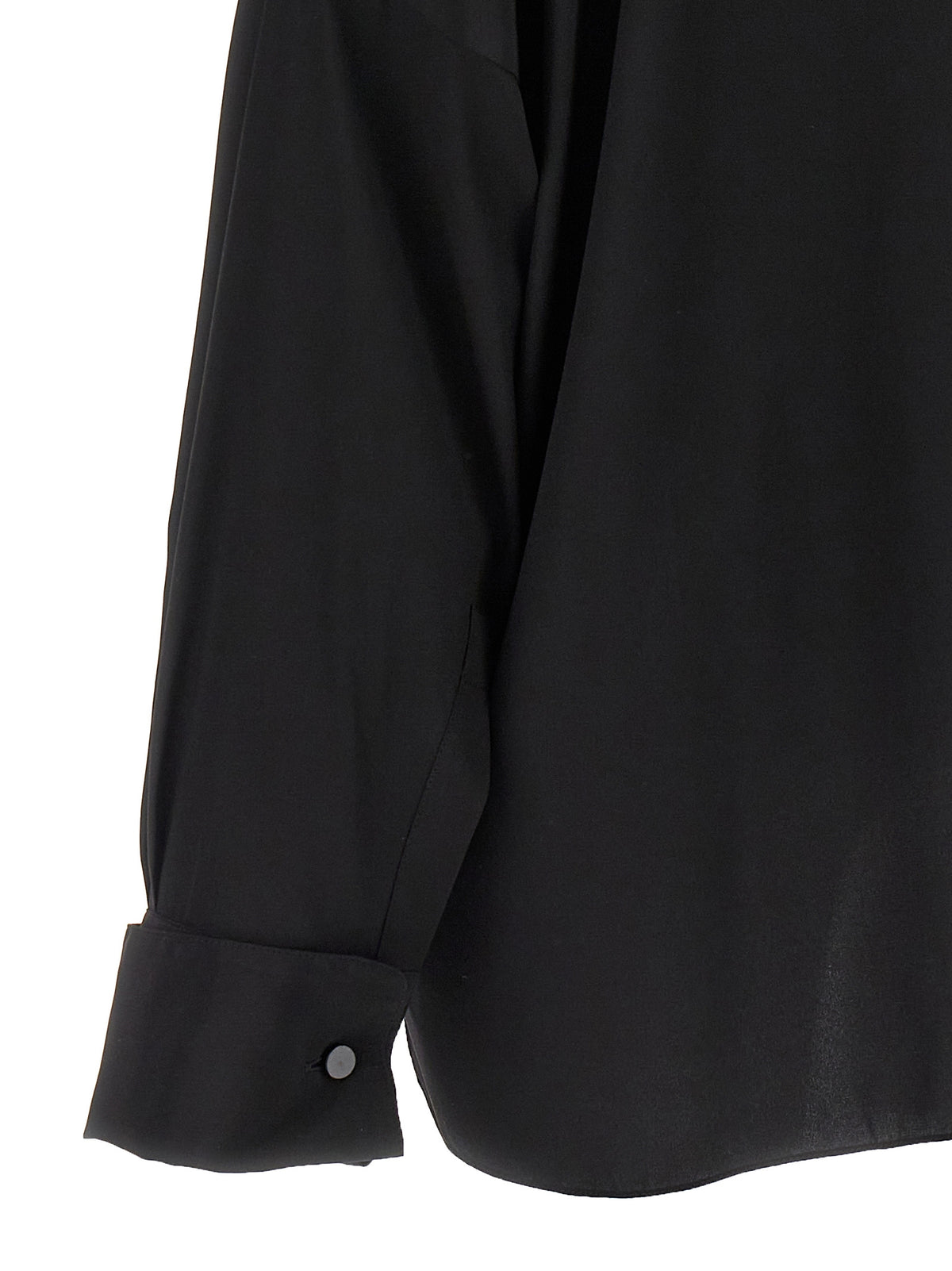 Black Silk Blouse