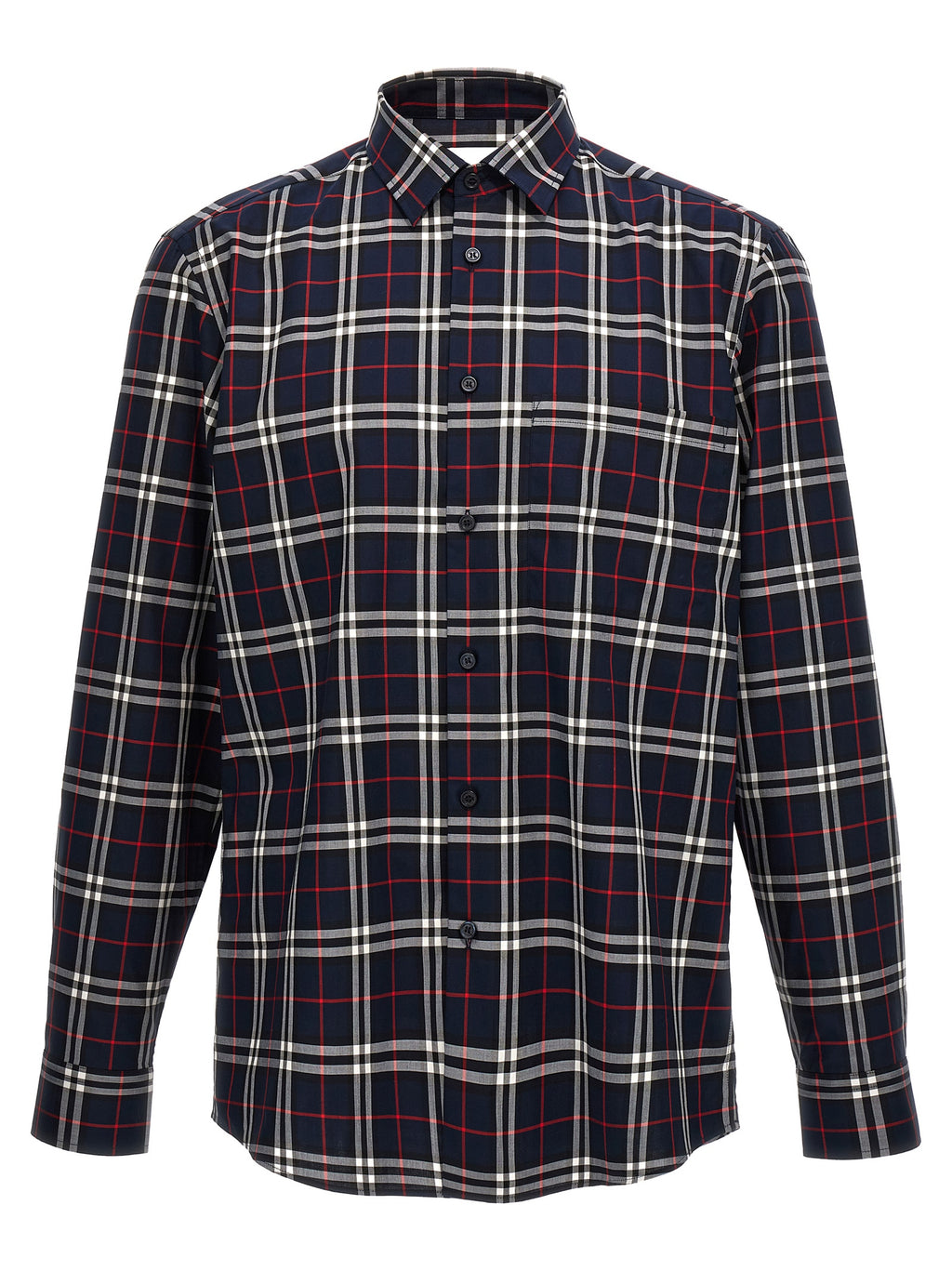 Blue Cotton Blouse